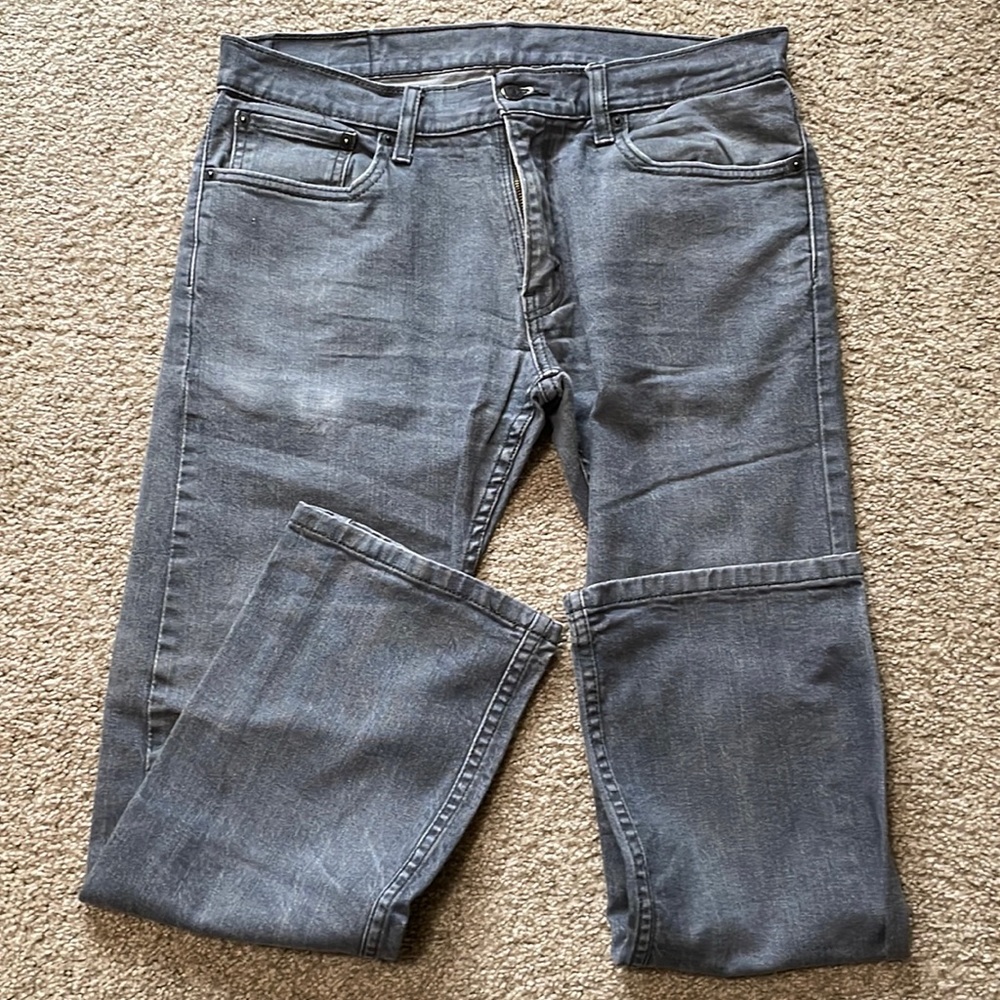 Levi Strauss 514 Jeans in Grey, 34x30